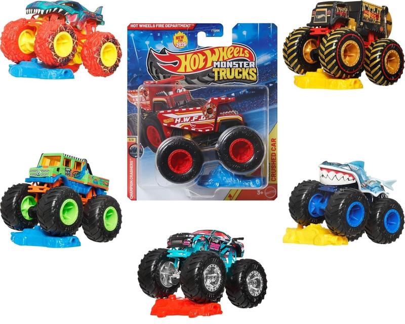 Hot Wheels Monster Trucks Básicos Modelos 2025 Sortido - Carrinhos